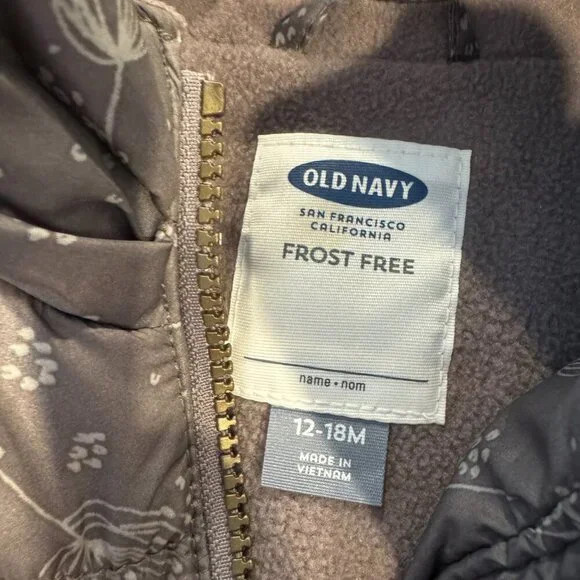 12-18mth Winter jacket, Old Navy - Picture 4 of 4